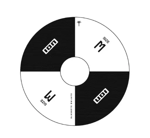 [IWZ308564uni015] ION IOW-Oth Promo Print Sizehanger (6pcs.) 48230-8564